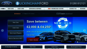 What Buckinghamford.co.uk website looked like in 2019 (4 years ago)