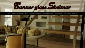 What Bannerglassshelmar.com website looked like in 2019 (4 years ago)