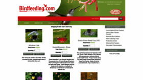 What Birdfeeding.com website looked like in 2019 (4 years ago)