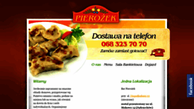 What Barpierozek.pl website looked like in 2019 (4 years ago)