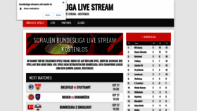 What Bundesliga-streams.net website looked like in 2019 (4 years ago)
