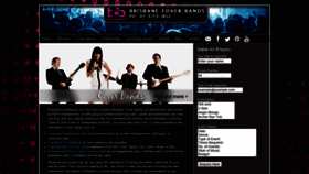 What Brisbanecoverbands.com website looked like in 2019 (4 years ago)