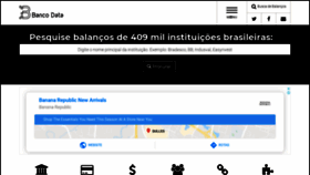 What Bancodata.com.br website looked like in 2019 (4 years ago)