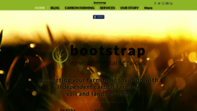 What Bootstrap.net.au website looked like in 2019 (4 years ago)