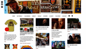 What Brancovsky.cz website looked like in 2019 (4 years ago)