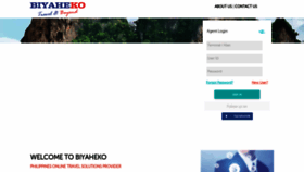 What Biyaheko.com website looked like in 2019 (4 years ago)