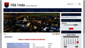 What Bilavoda.cz website looked like in 2019 (4 years ago)