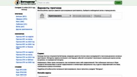 What Bitkurser.ru website looked like in 2019 (4 years ago)