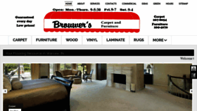 What Brouwerscarpet.com website looked like in 2019 (4 years ago)