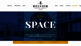 What Belvoir.net website looked like in 2019 (4 years ago)