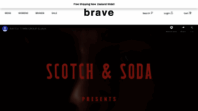 What Brave.co.nz website looked like in 2019 (4 years ago)