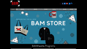 What Bamtheatre.com website looked like in 2019 (4 years ago)