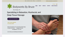 What Bodyworksbybruce.com website looked like in 2019 (4 years ago)