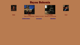 What Bayoubohemia.net website looked like in 2019 (4 years ago)