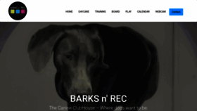What Barksnrec.com website looked like in 2019 (4 years ago)