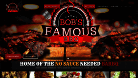 What Bobsfamousbbq.com website looked like in 2019 (4 years ago)
