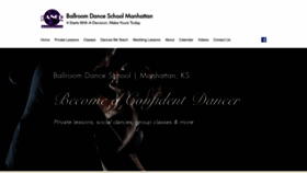 What Ballroomdancemhk.com website looked like in 2019 (4 years ago)