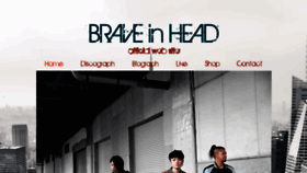 What Braveinhead.com website looked like in 2019 (4 years ago)