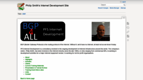 What Bgp4all.com website looked like in 2019 (4 years ago)