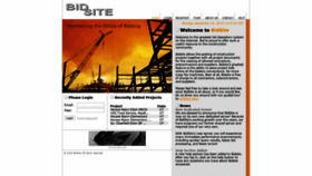 What Bidsite.org website looked like in 2019 (4 years ago)