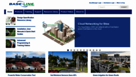 What Baselinesystems.com website looked like in 2019 (6 years ago)