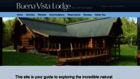 What Bvlodge.com website looked like in 2019 (6 years ago)