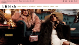 What Bubishluxe.us website looked like in 2019 (4 years ago)