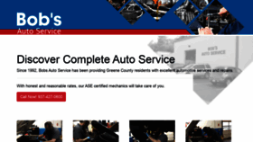 What Bobsautoserviceandrepair.com website looked like in 2019 (4 years ago)