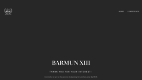 What Barmun.org website looked like in 2019 (4 years ago)