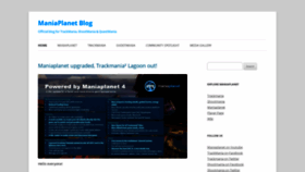 What Blog.maniaplanet.com website looked like in 2019 (4 years ago)