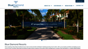 What Bluediamondresorts.com website looked like in 2019 (4 years ago)