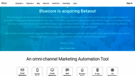 What Betaout.com website looked like in 2019 (4 years ago)