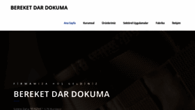 What Bereketdardokuma.com.tr website looked like in 2019 (4 years ago)