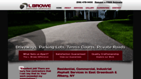 What Broweasphalt.com website looked like in 2019 (4 years ago)