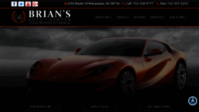 What Briansautocenter.com website looked like in 2019 (4 years ago)