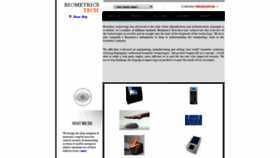 What Biometricstech.com website looked like in 2019 (4 years ago)
