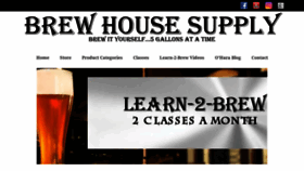 What Brewhousesupply.com website looked like in 2019 (6 years ago)