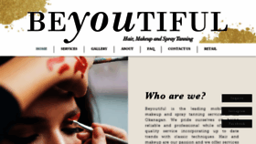 What Beyoutifulartists.com website looked like in 2019 (4 years ago)