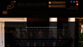 What Bryanfamilydentistry.com website looked like in 2019 (4 years ago)
