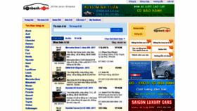 What Bonbanh.com.vn website looked like in 2019 (4 years ago)
