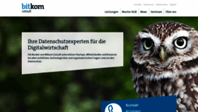 What Bitkom-consult.de website looked like in 2019 (4 years ago)