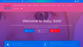 What Bebabysolo.com website looked like in 2019 (4 years ago)