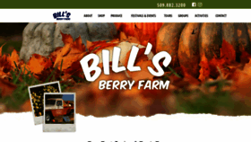 What Billsberryfarm.com website looked like in 2019 (4 years ago)
