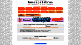 What Buscapalabras.com.ar website looked like in 2019 (4 years ago)