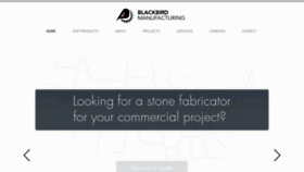What Blackbirdmanufacturing.com website looked like in 2019 (4 years ago)
