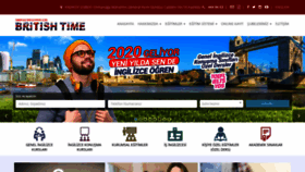 What Britishtime.com.tr website looked like in 2019 (4 years ago)