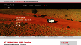 What Buettner-elektronik.de website looked like in 2019 (4 years ago)