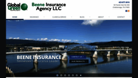 What Beeneinsurance.com website looked like in 2019 (4 years ago)