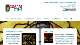 What Bosgraafstudio.com website looked like in 2019 (6 years ago)