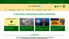 What Bewusst-handeln.eu website looked like in 2019 (4 years ago)